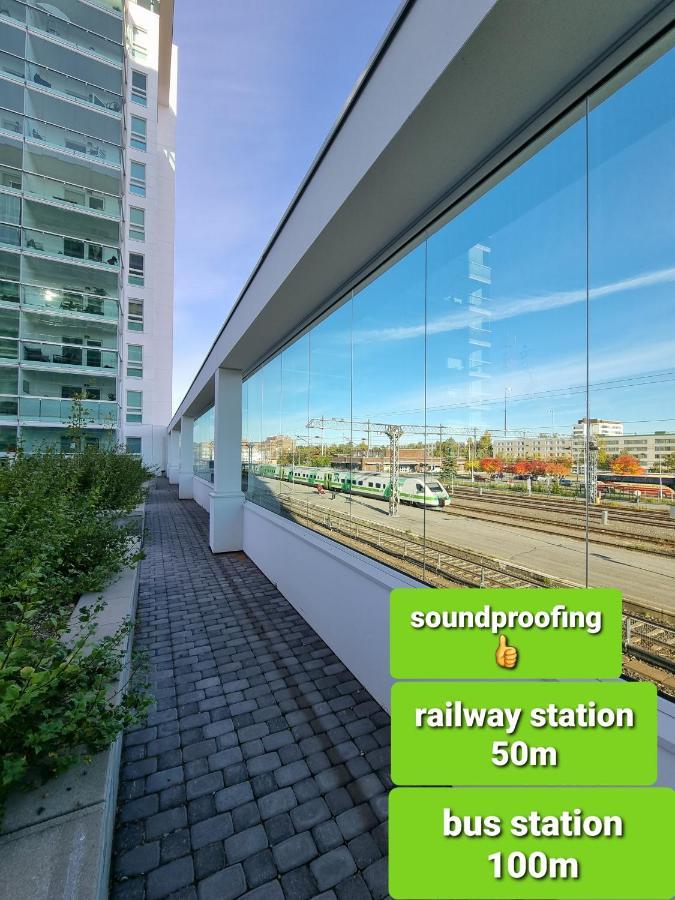 Heart Of Oulu, Studio With Parking Exterior foto